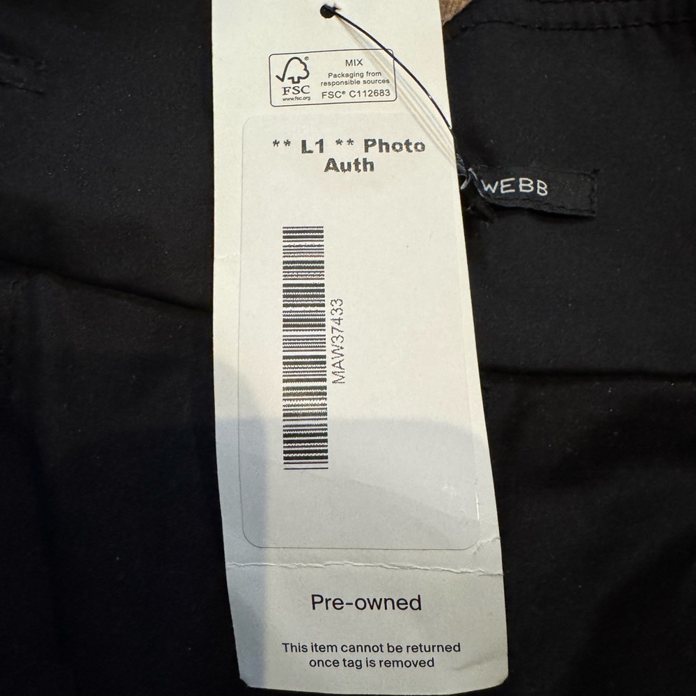 Marissa Webb Gia Twill Pant in Black 6 - Picture 9 of 12